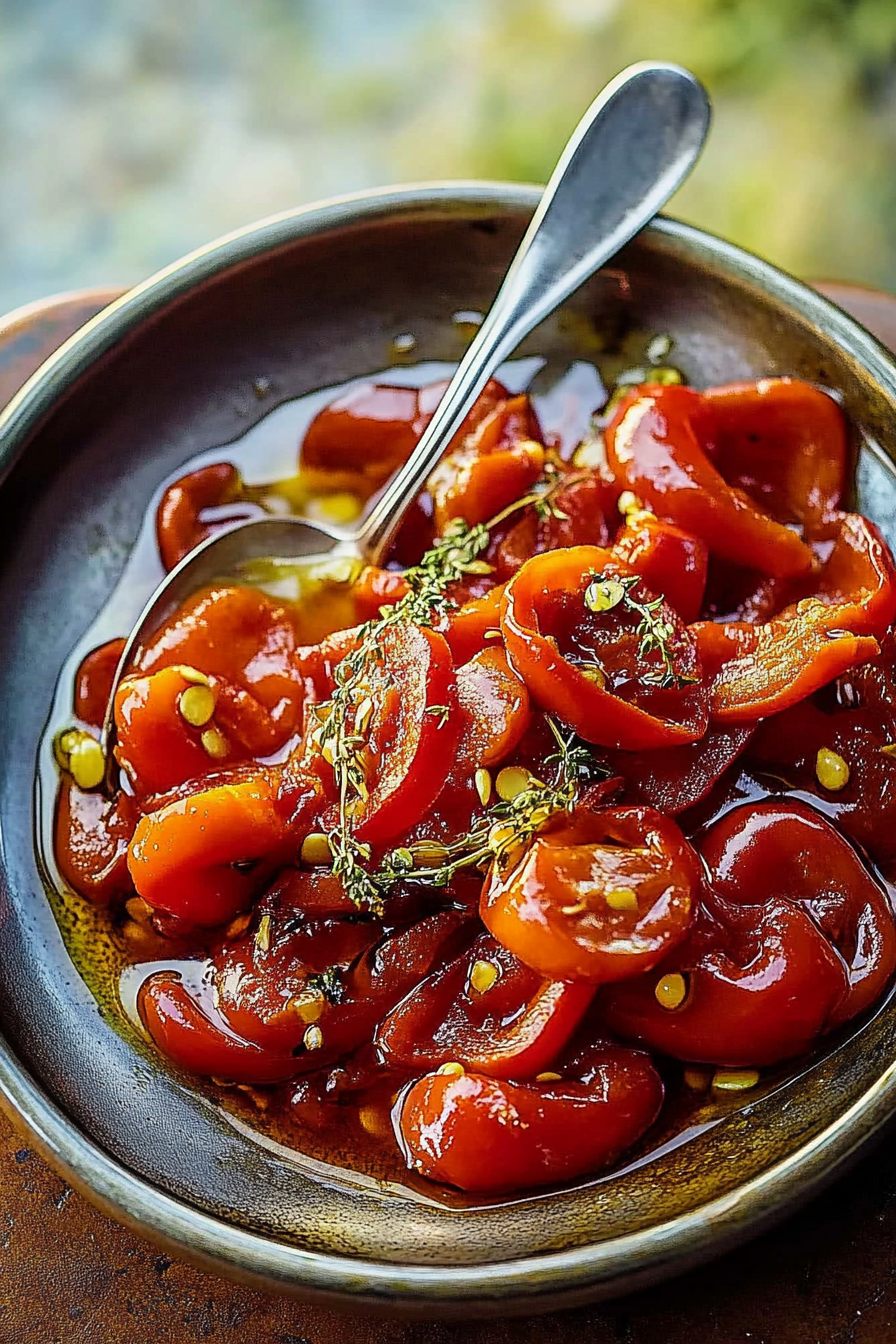roasted red pepper salad