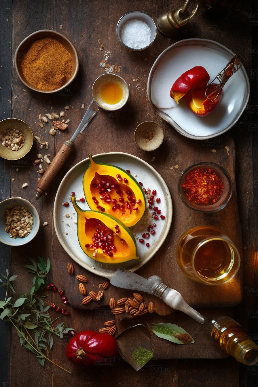 spicy caramelized squash