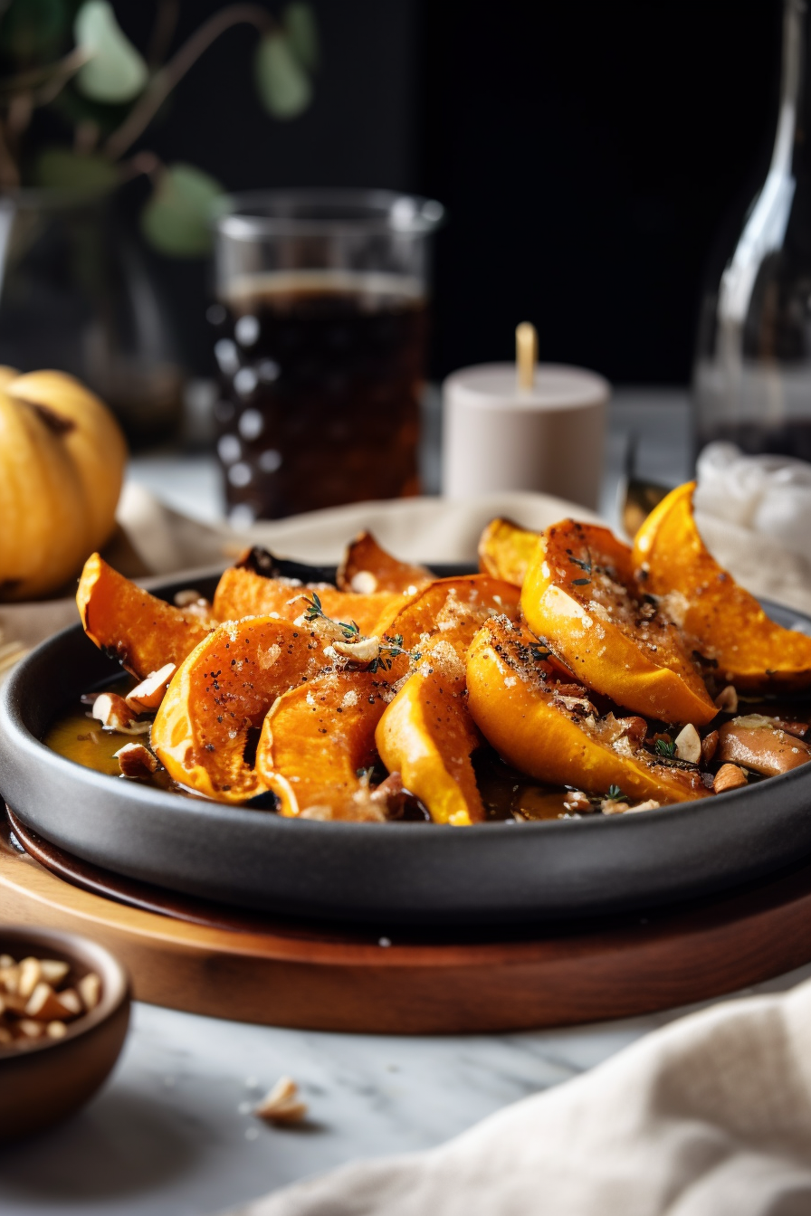 spicy caramelized squash