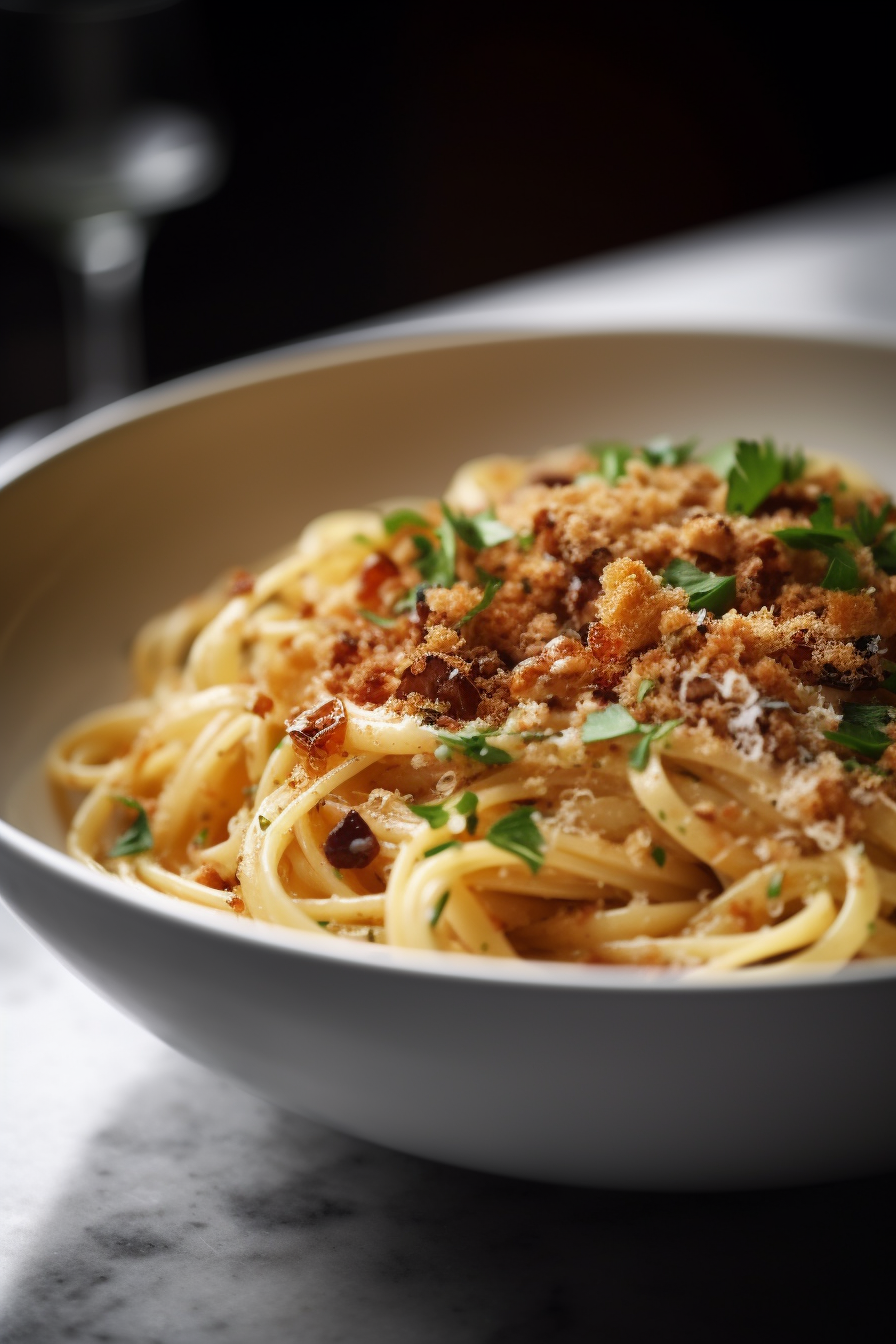 spicy shallot pasta