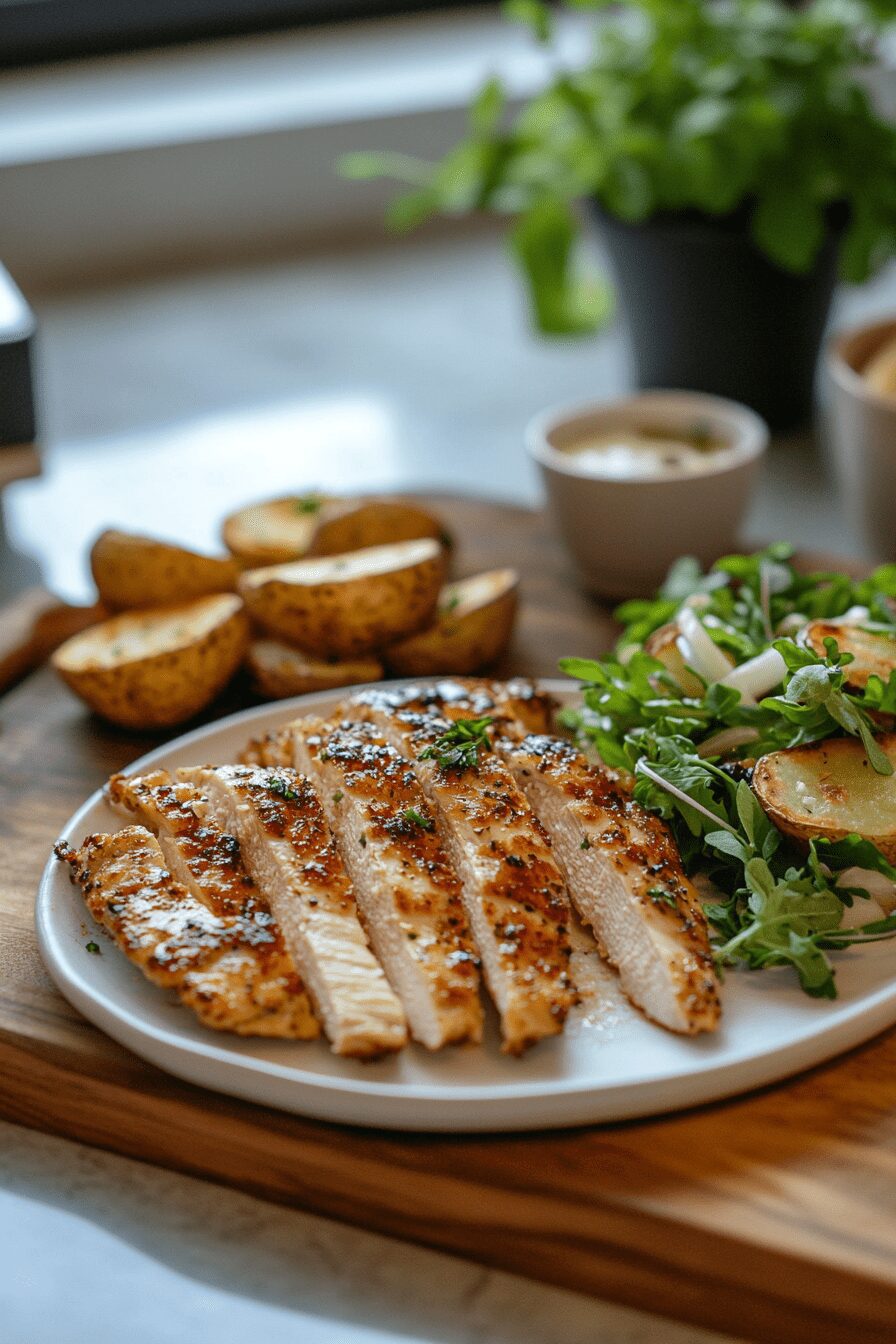 tahini chicken schnitzel