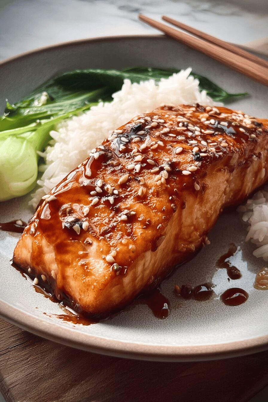 asian glazed salmon