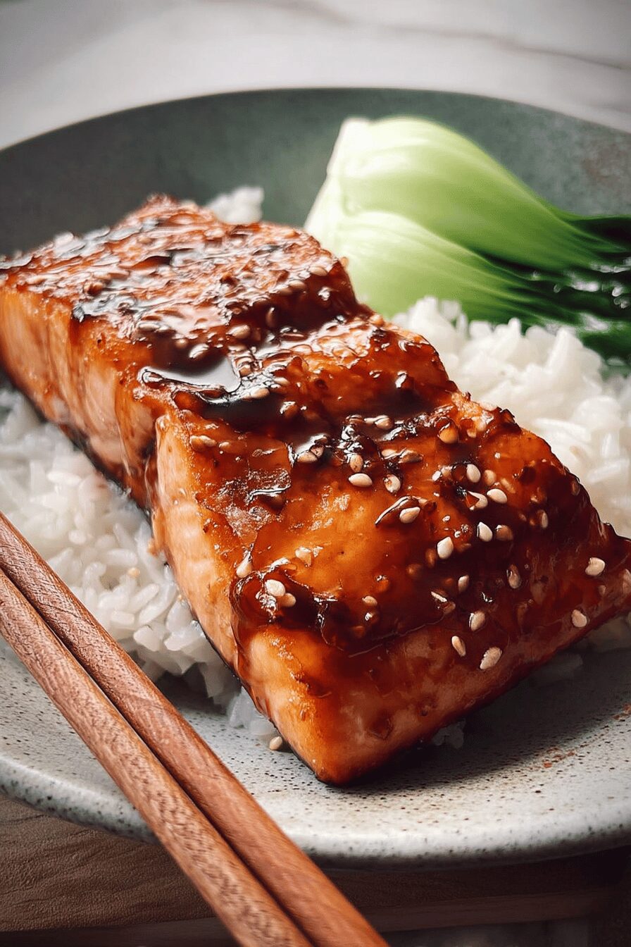 asian glazed salmon