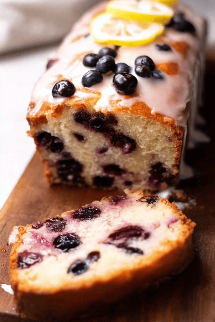 blueberry lemon loaf
