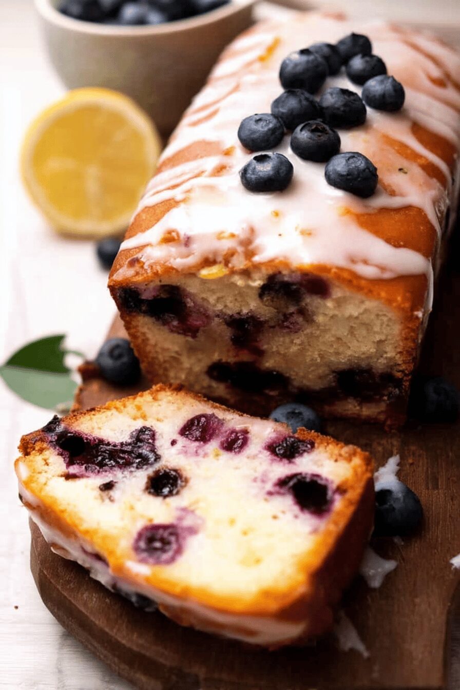 blueberry lemon loaf