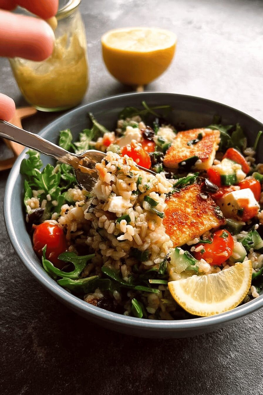 brown rice salad