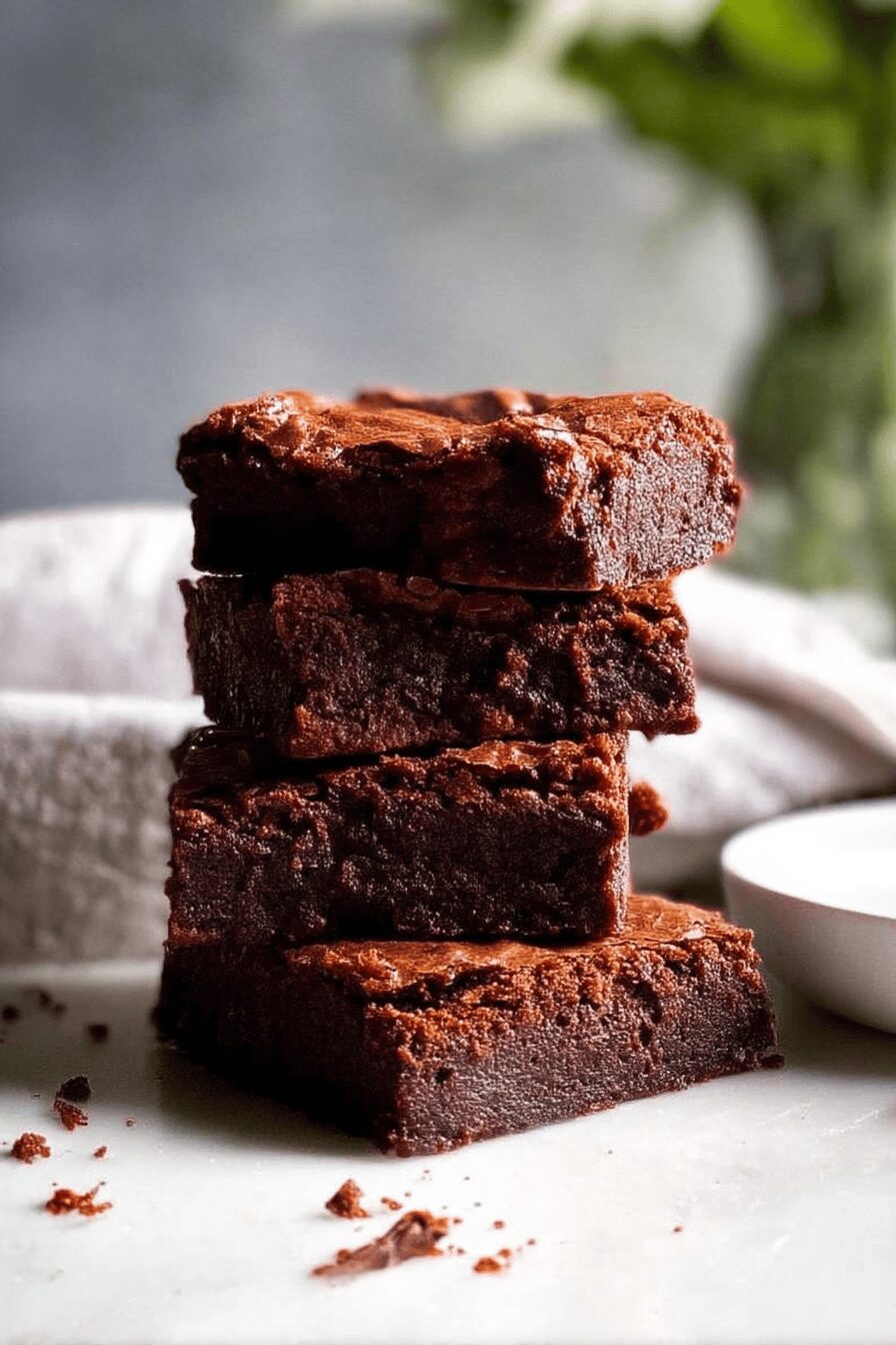 brownies fudgey easy gluten free