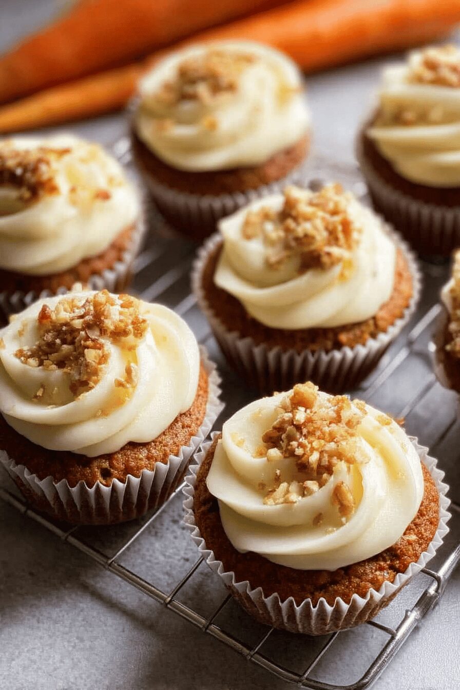 carrot cake cupcakes