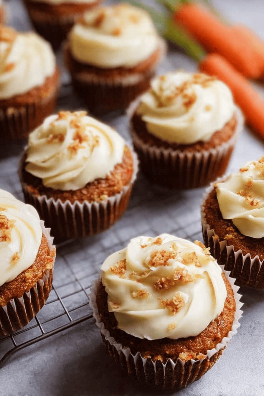 carrot cake cupcakes