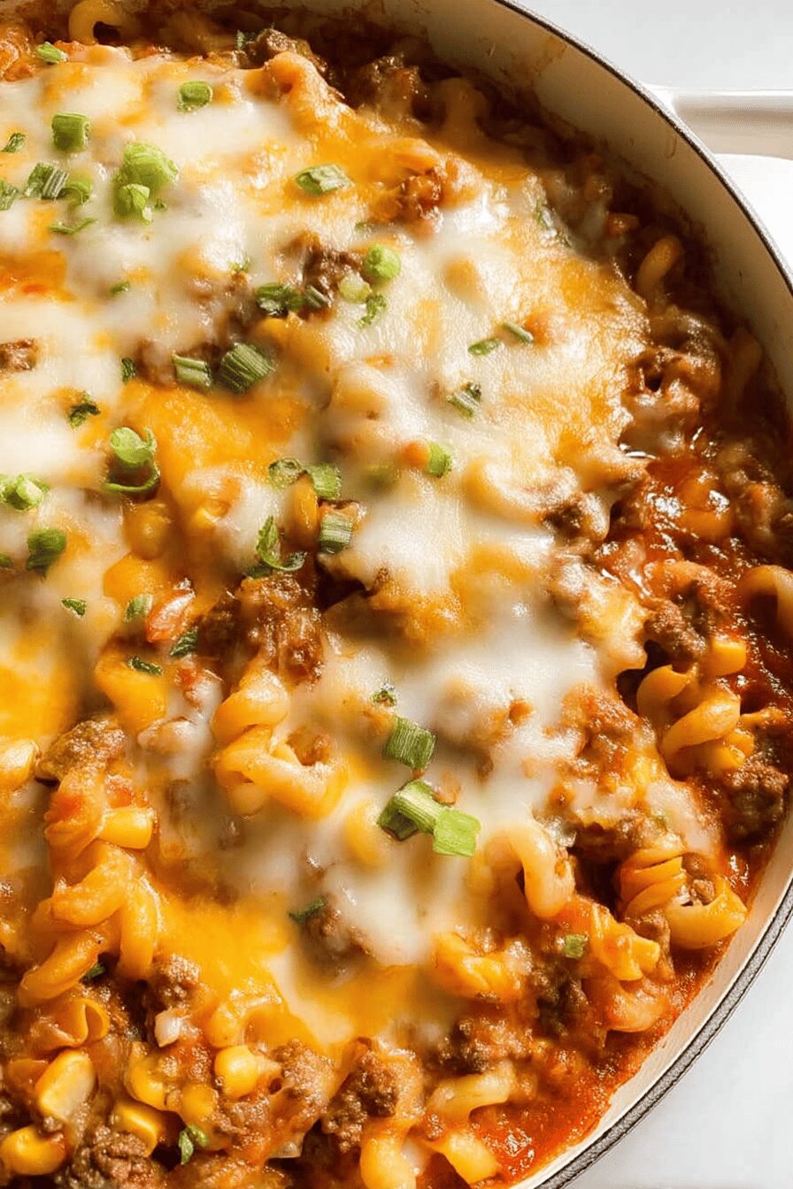 cheeseburger casserole