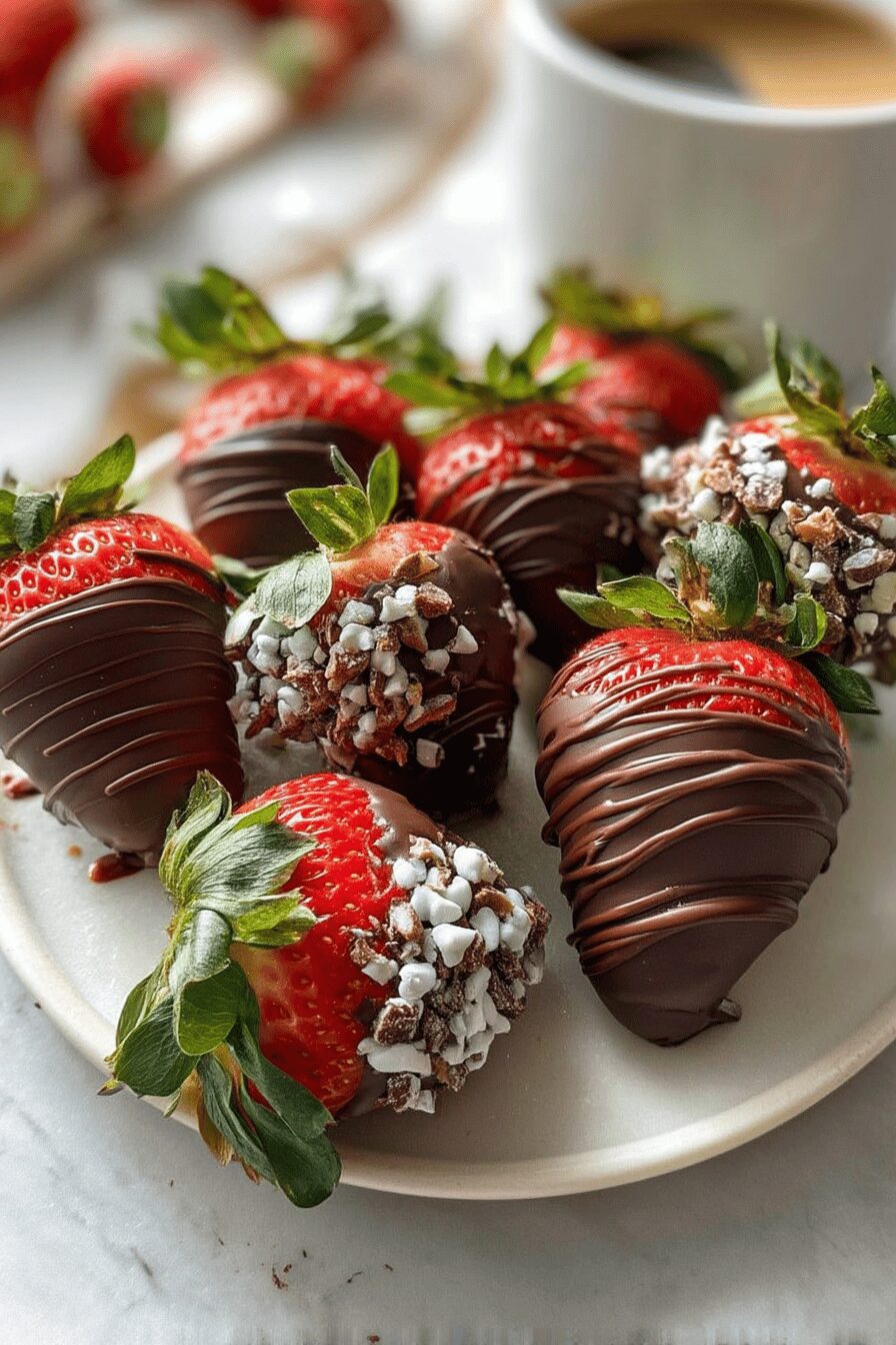 chocolate covered strawberries