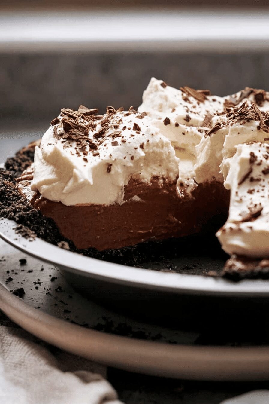 chocolate cream pie