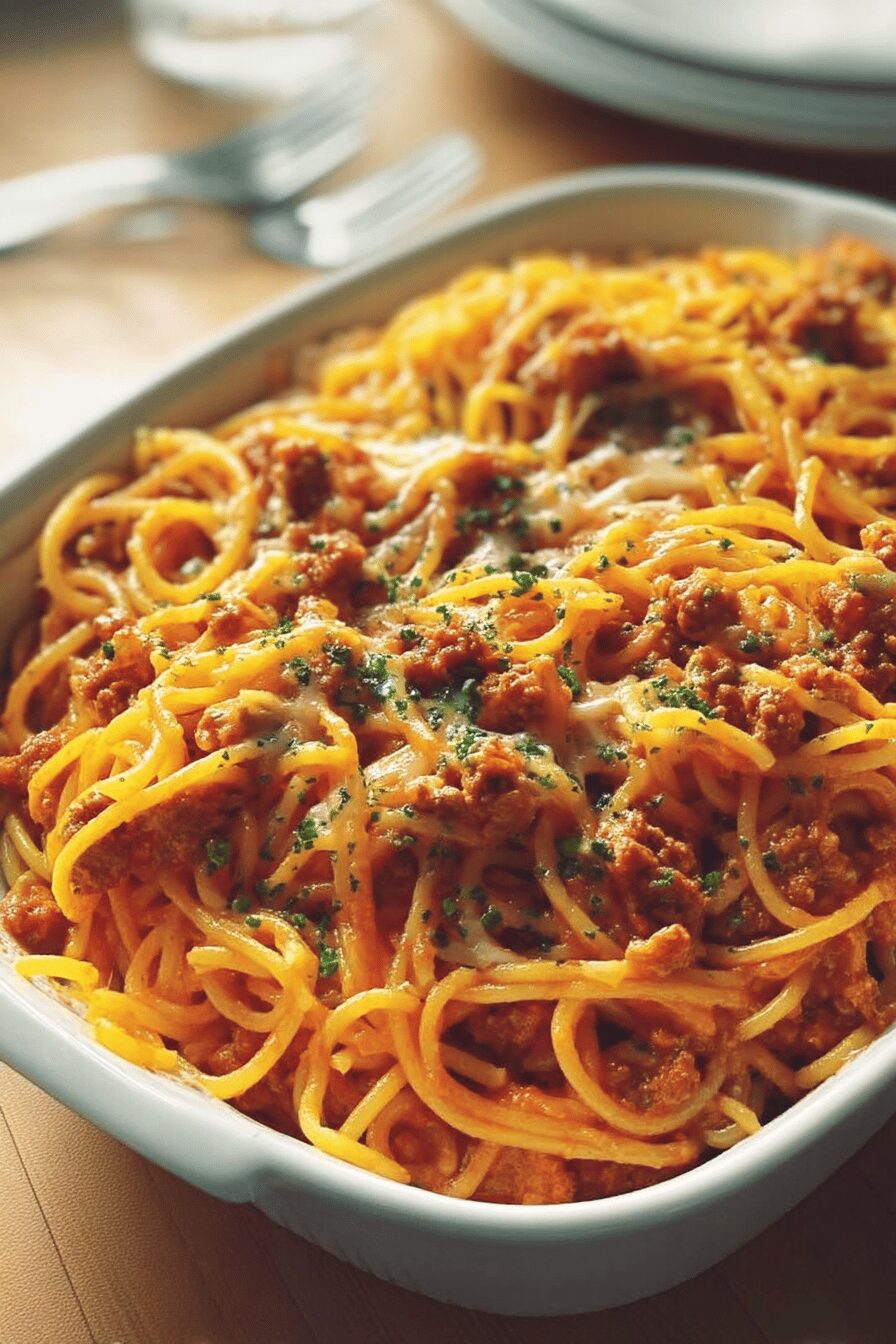 church supper spaghetti