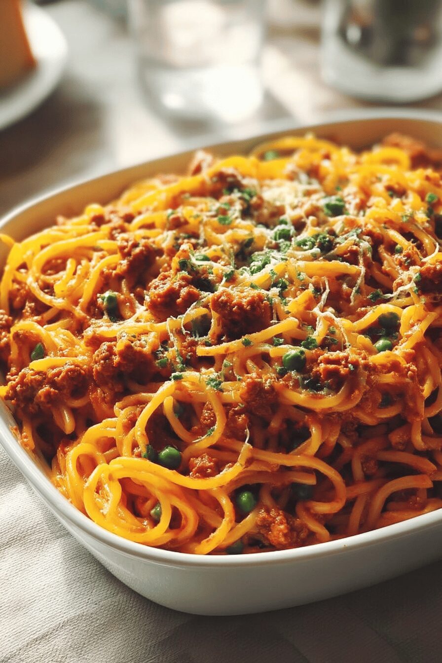 church supper spaghetti