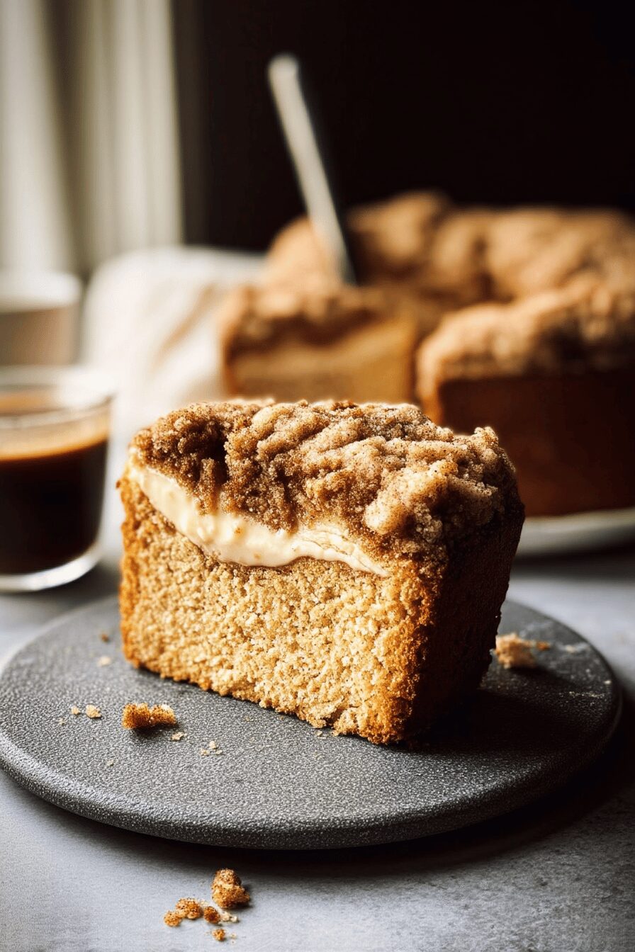 cinnamon streusel coffee cake