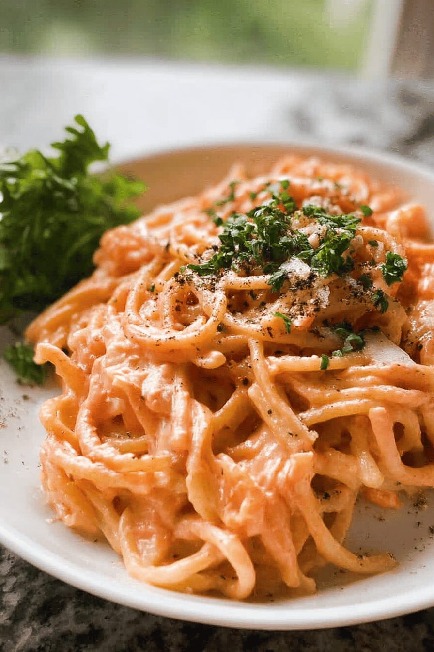 creamy tomato pasta