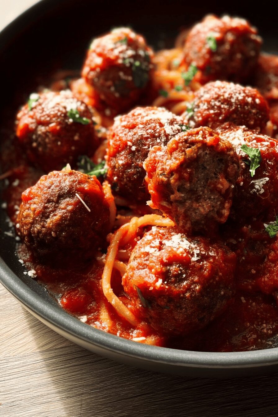 easy baked meatballs