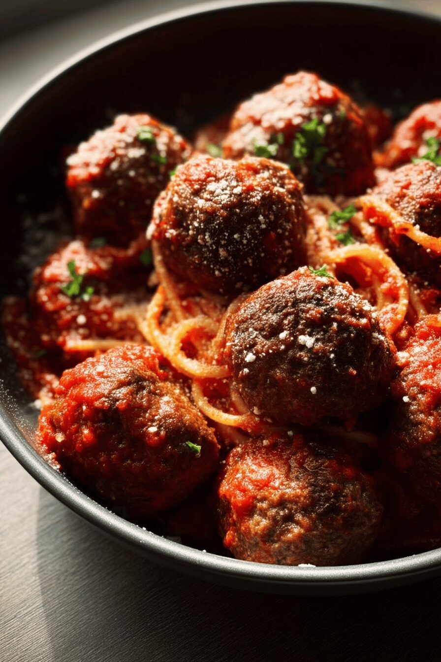 easy baked meatballs