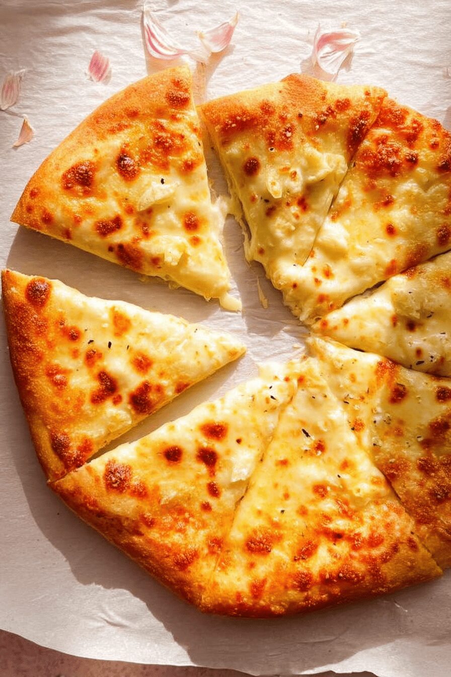 Garlic Cheese Pizza Recipe With Steak And Shrimp Stir Fry
