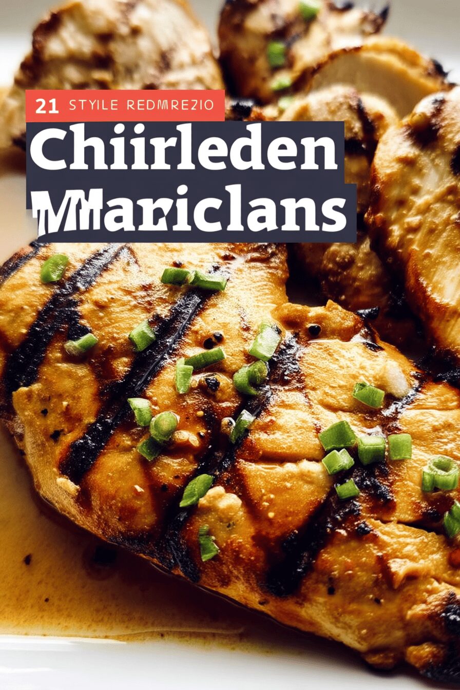 grilled chicken marinades