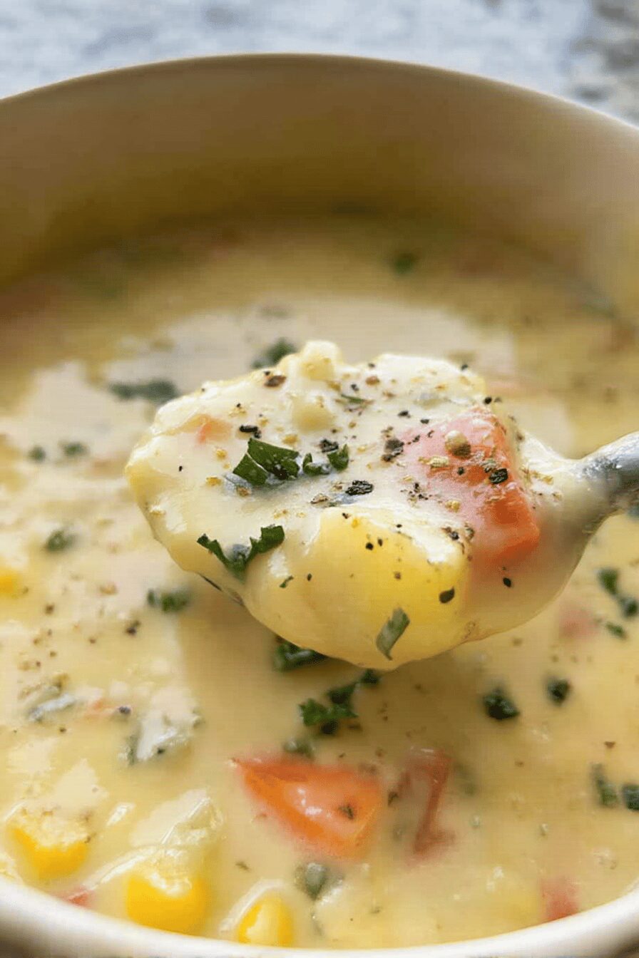 healthy creamy vegetable soup