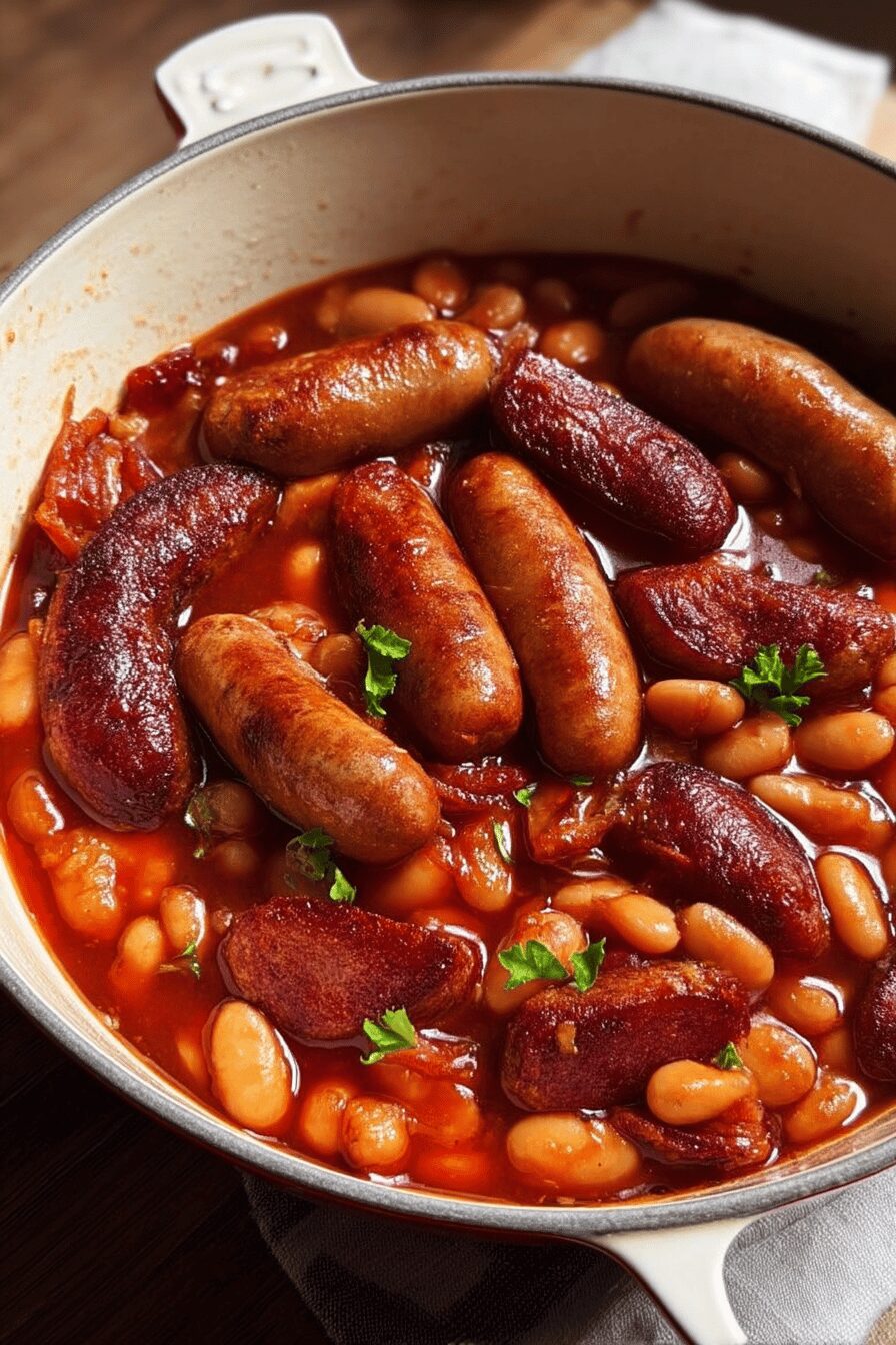 kielbasa baked beans