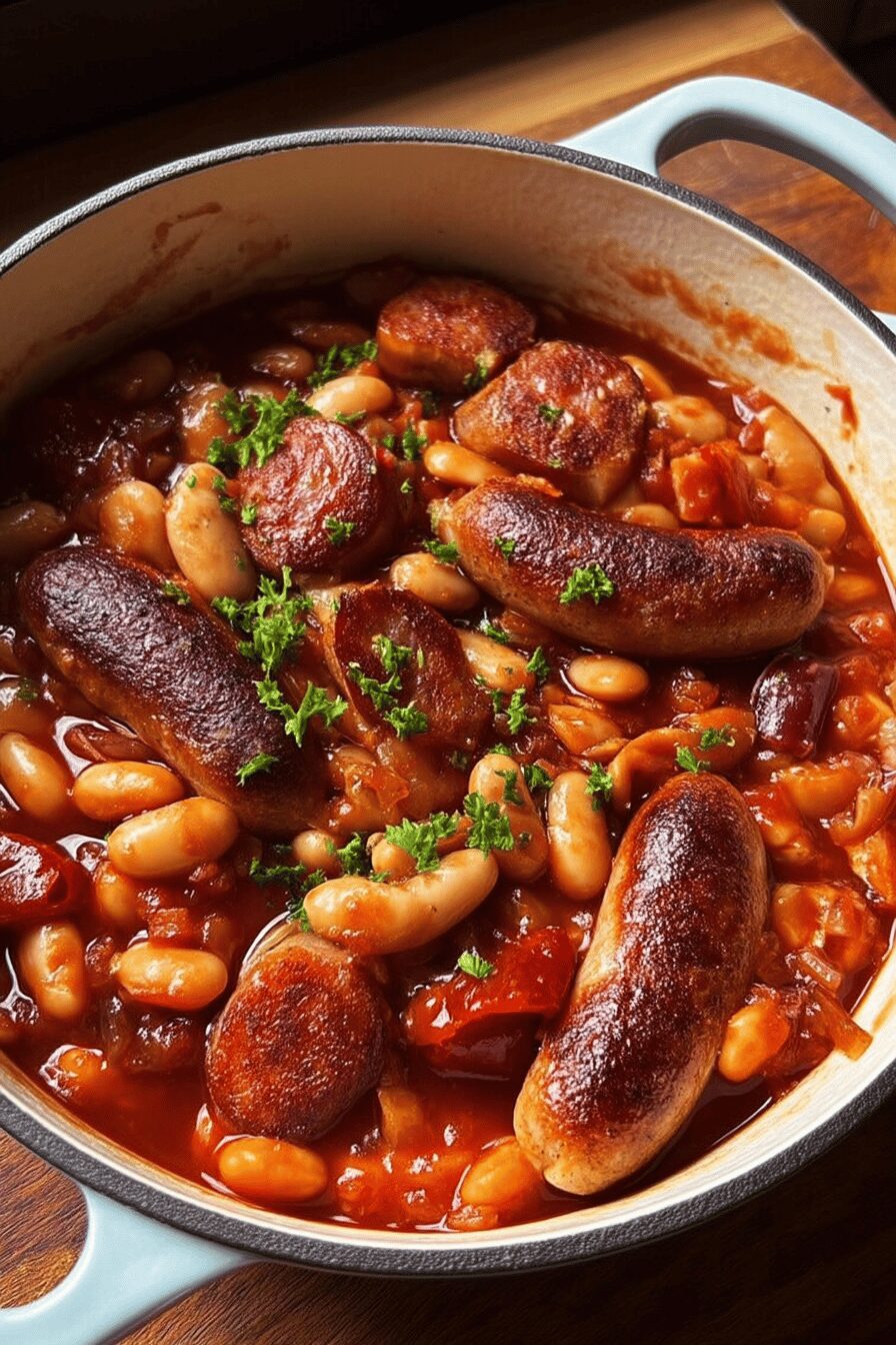 kielbasa baked beans