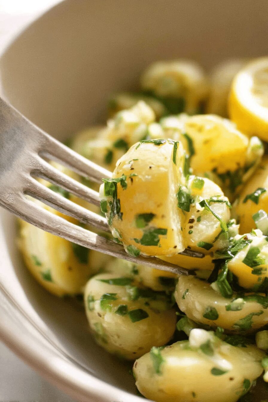 lemon potato salad