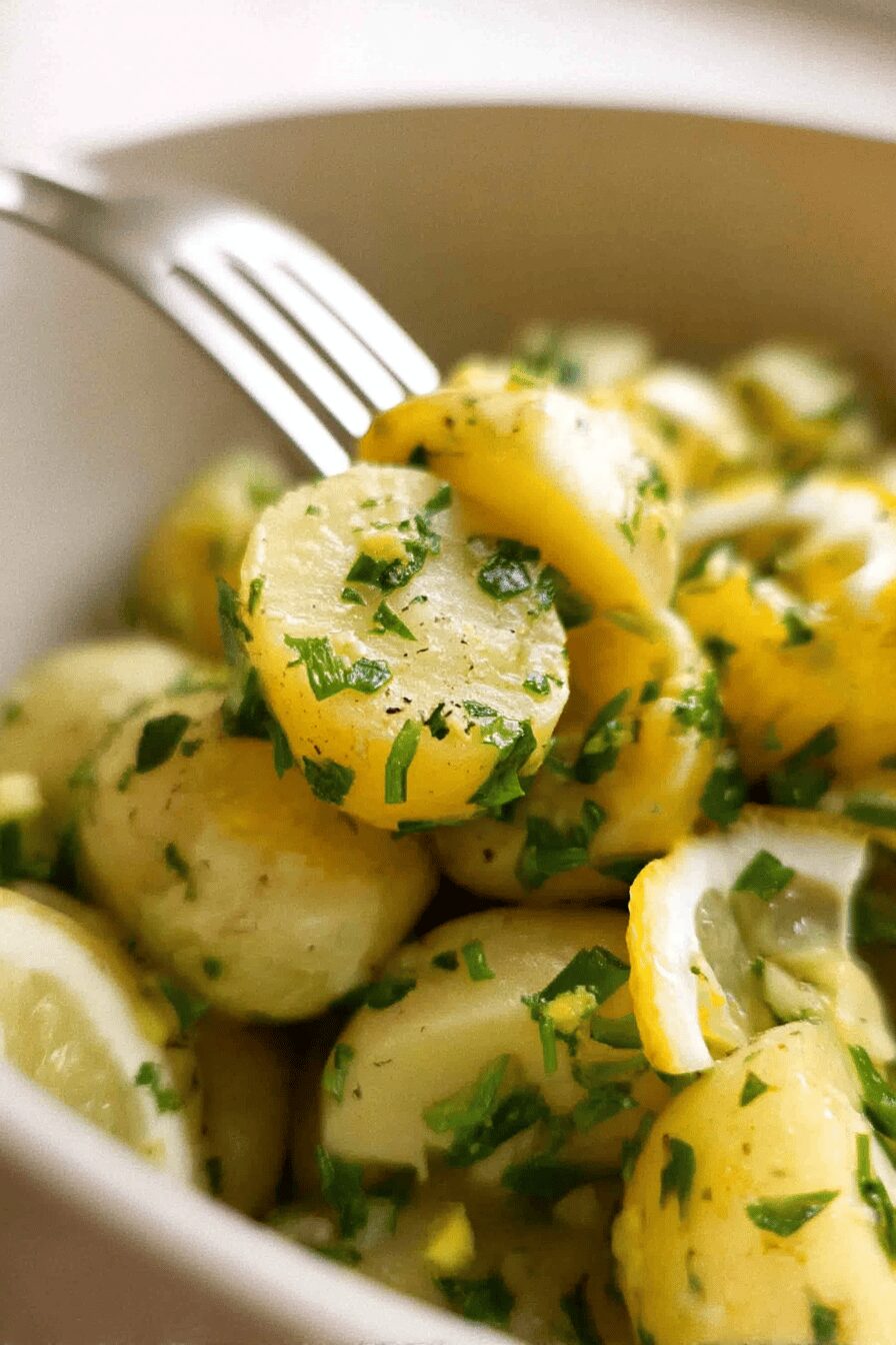 lemon potato salad