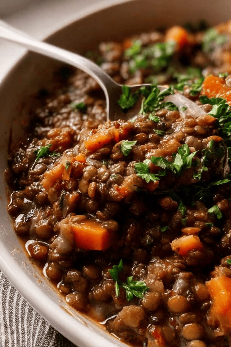 lentil ragout