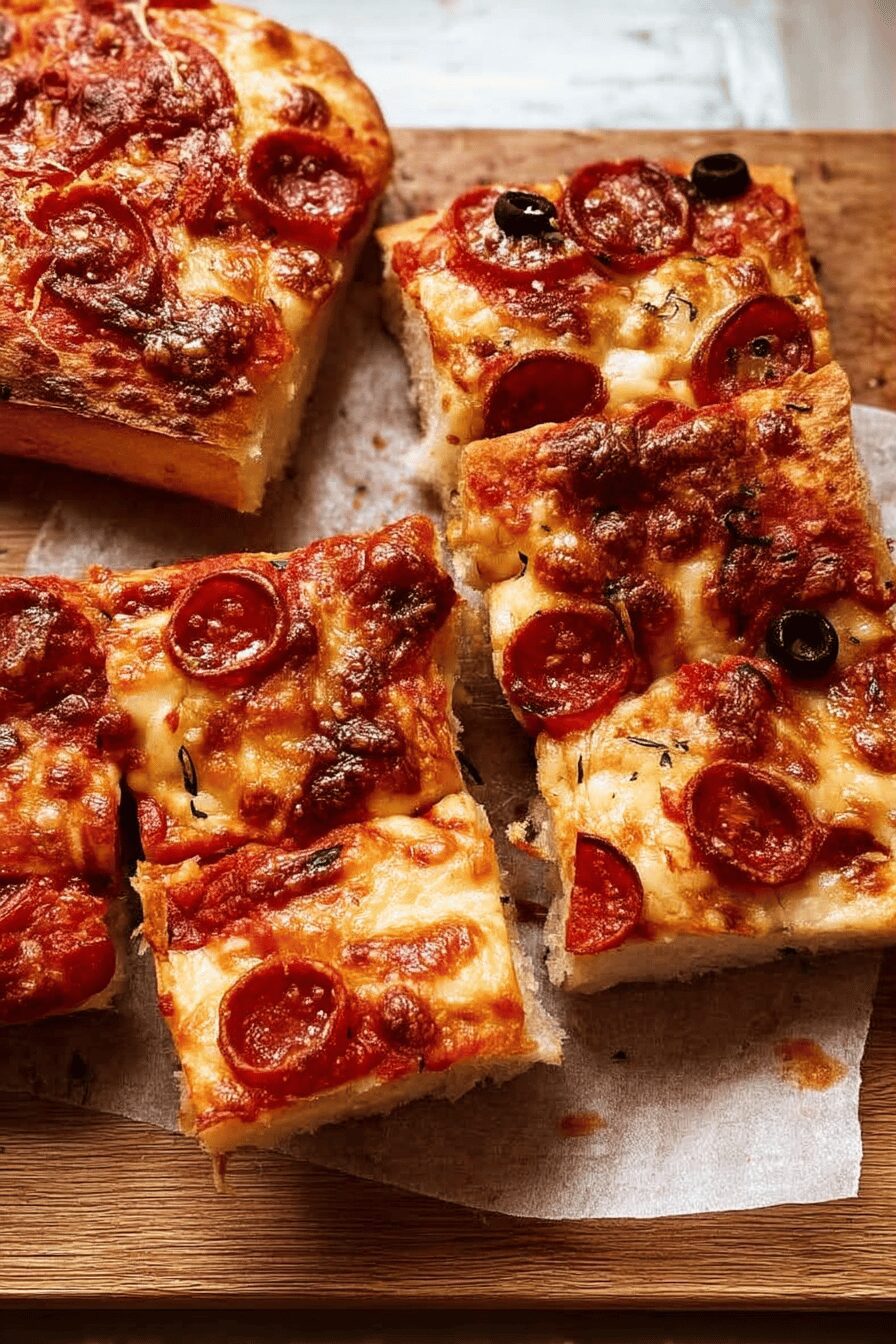 lunchbox pizza bread
