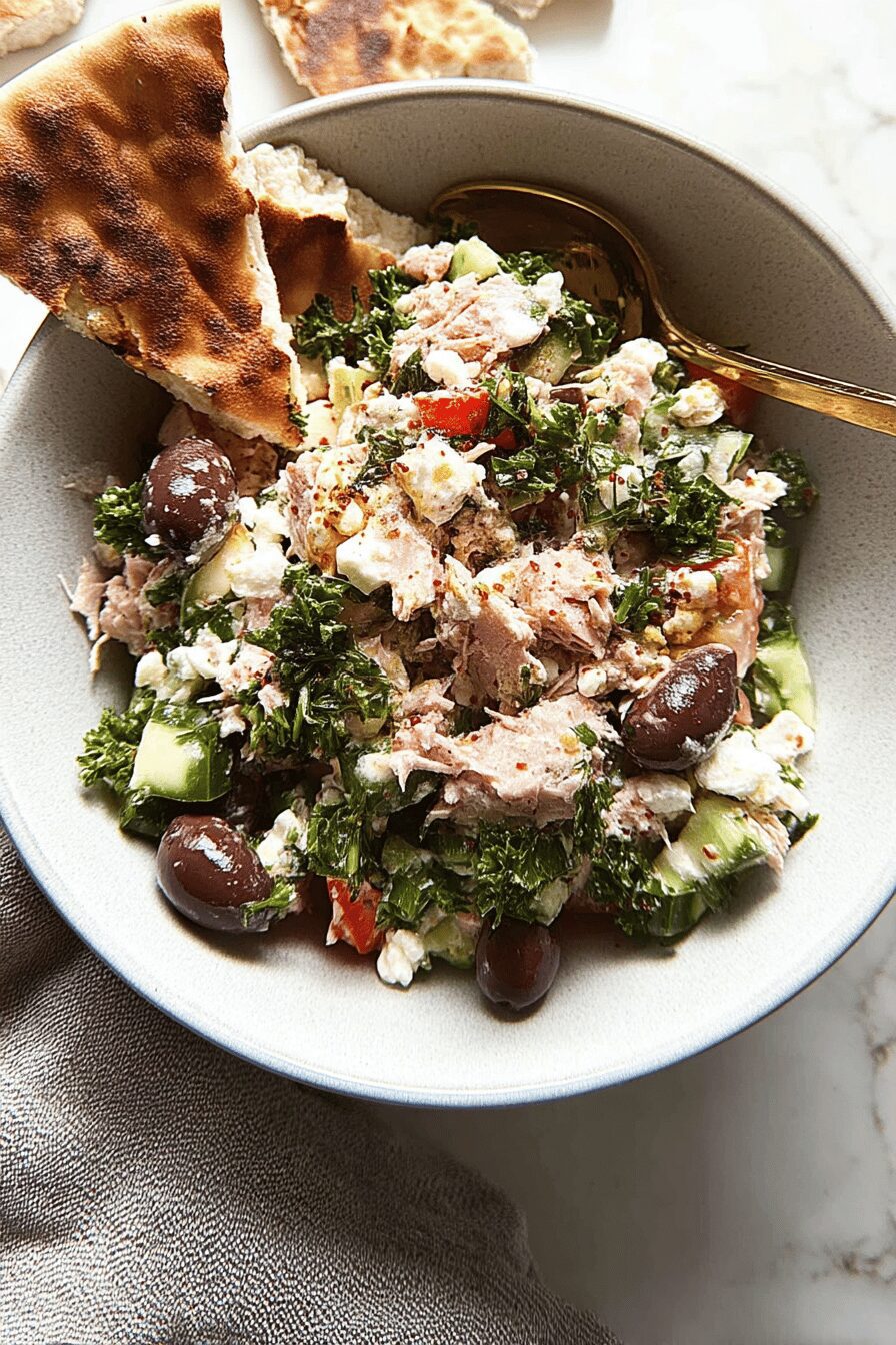 mediterranean tuna salad