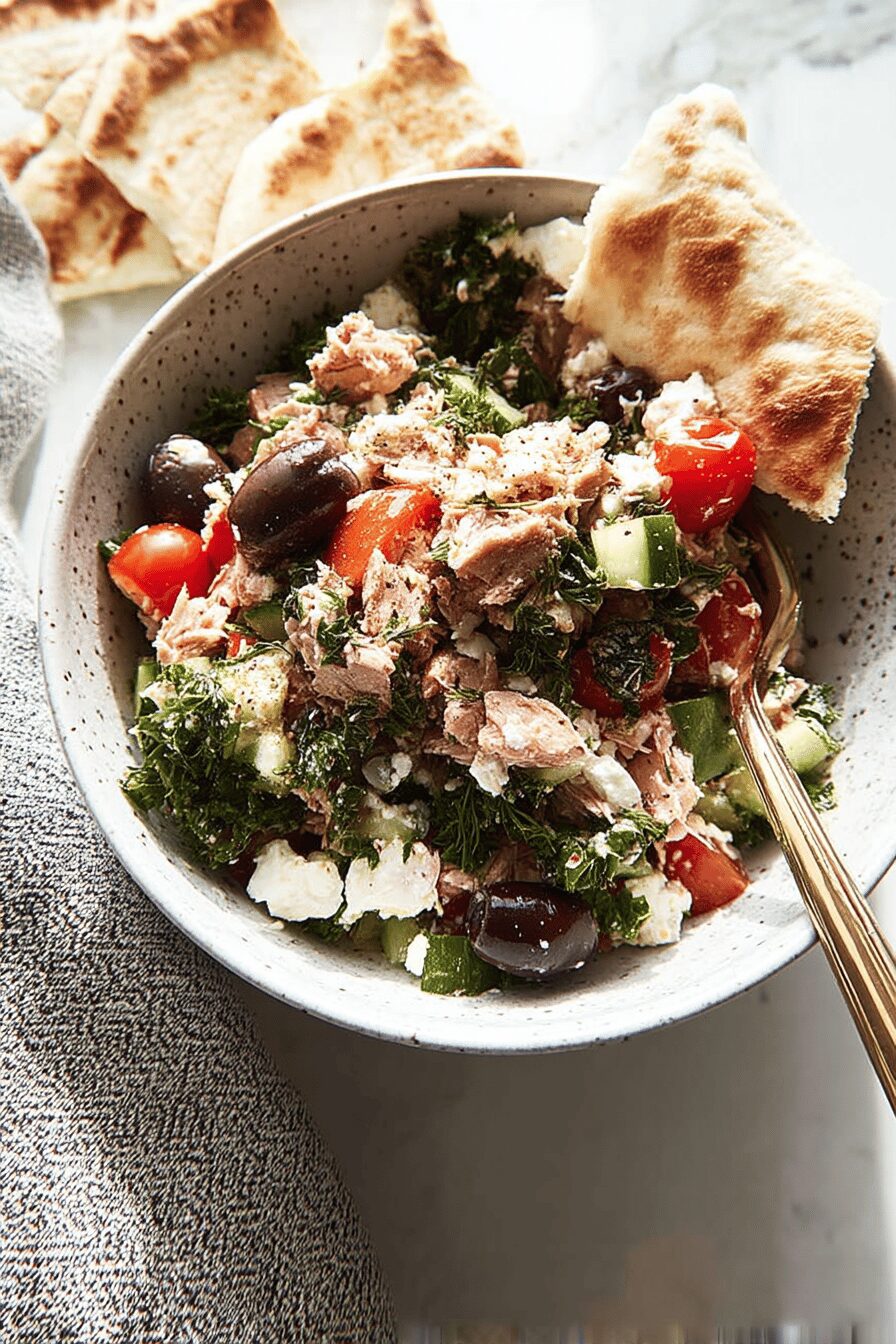 mediterranean tuna salad