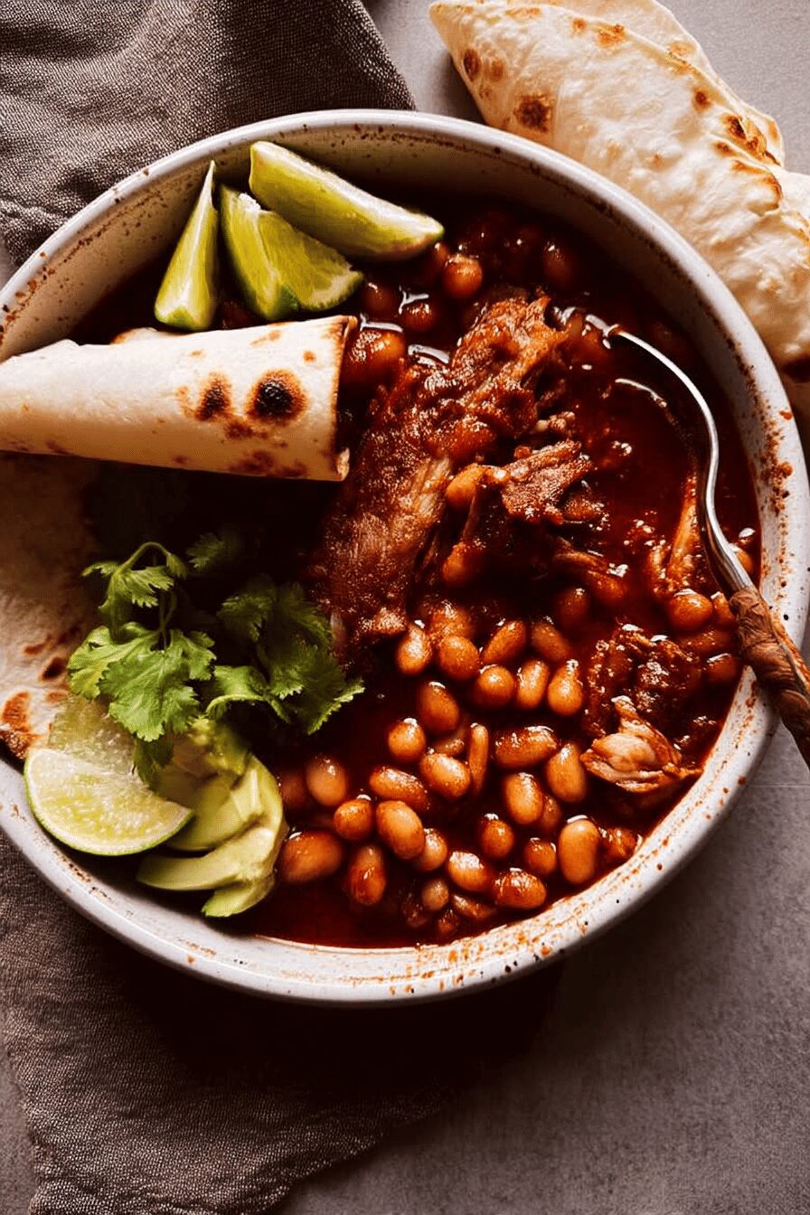 mexican chipotle pork beans