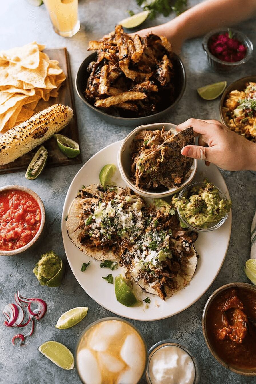 mexican fiesta menu