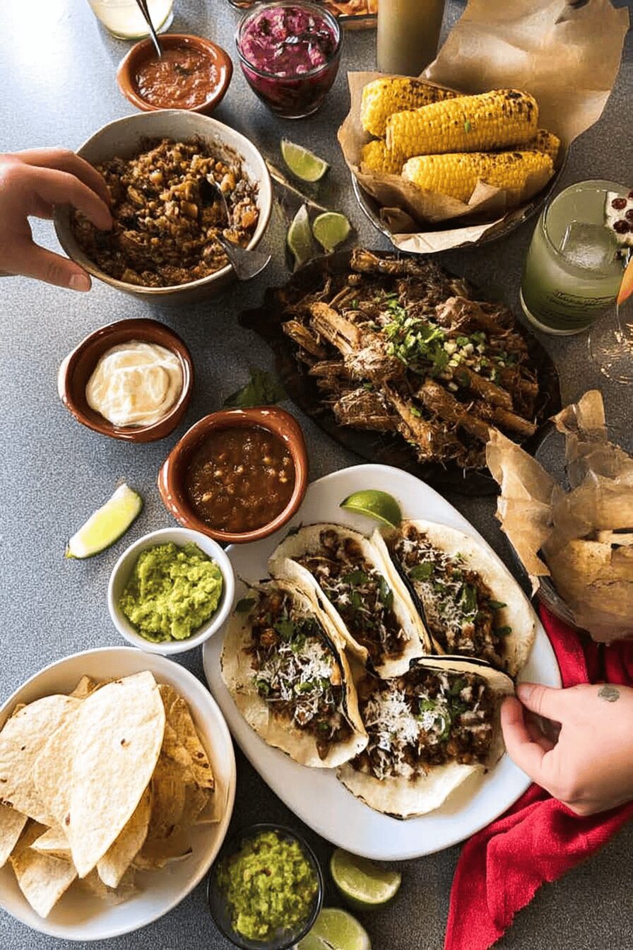 mexican fiesta menu