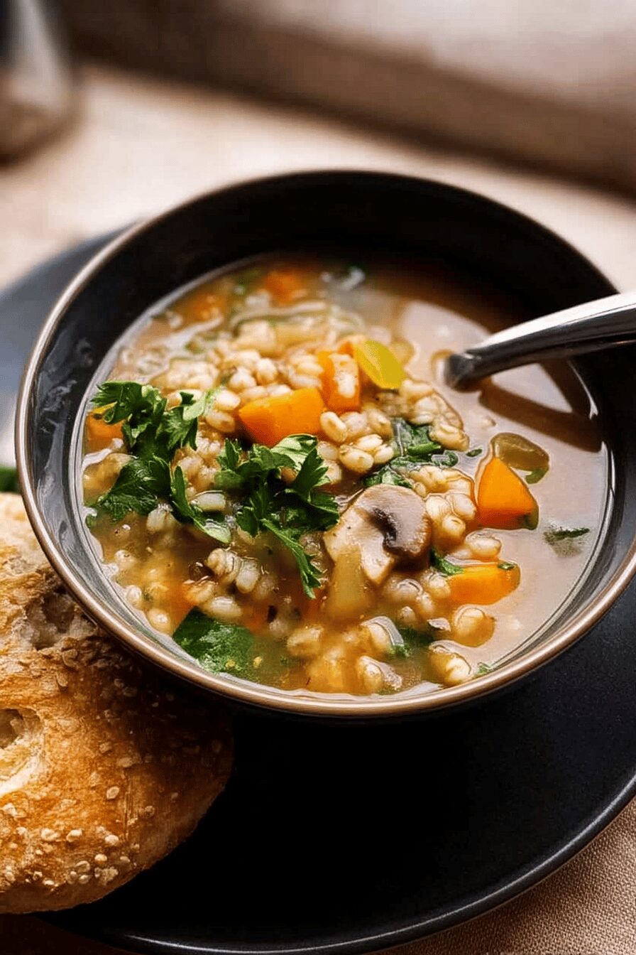 pearl barley soup