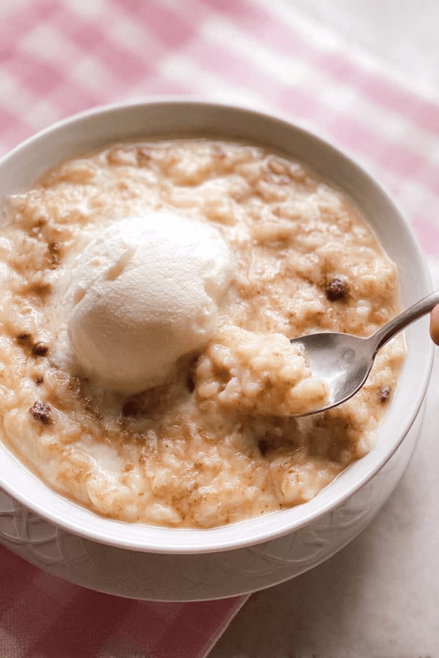 rice pudding