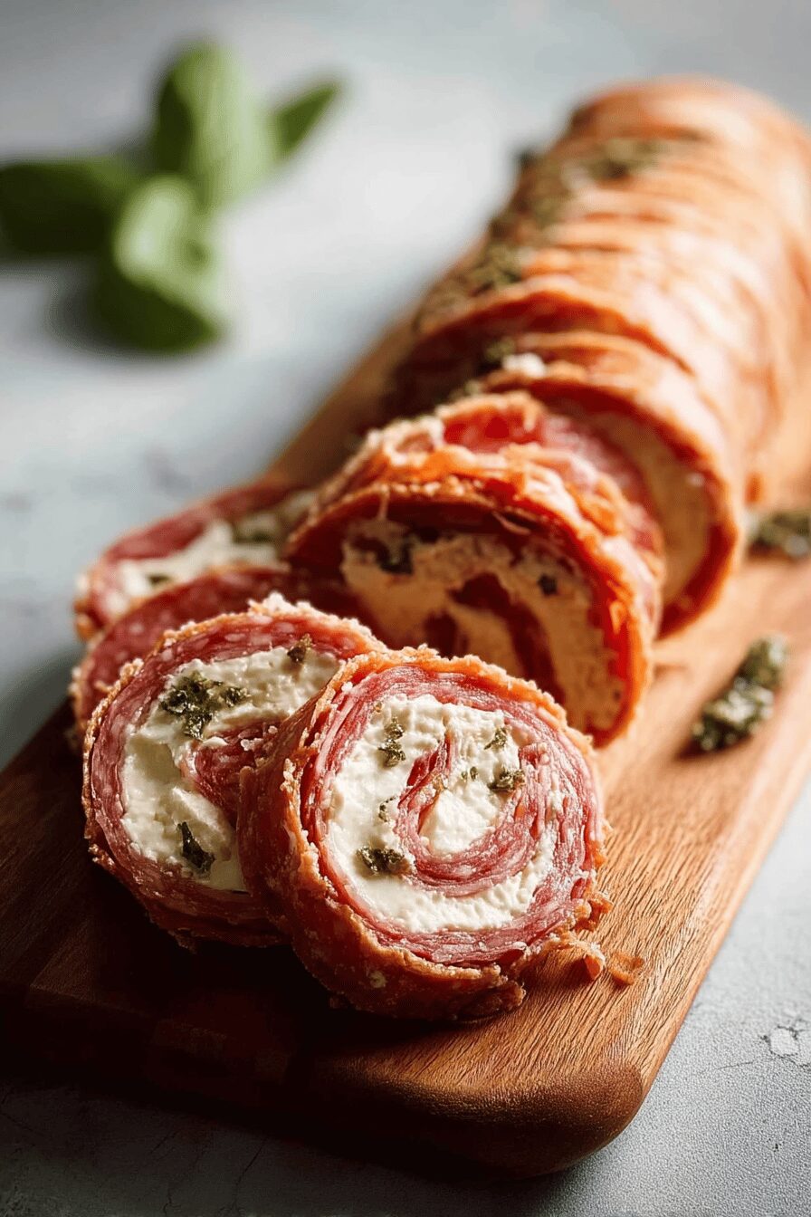 salami cream cheese roll ups