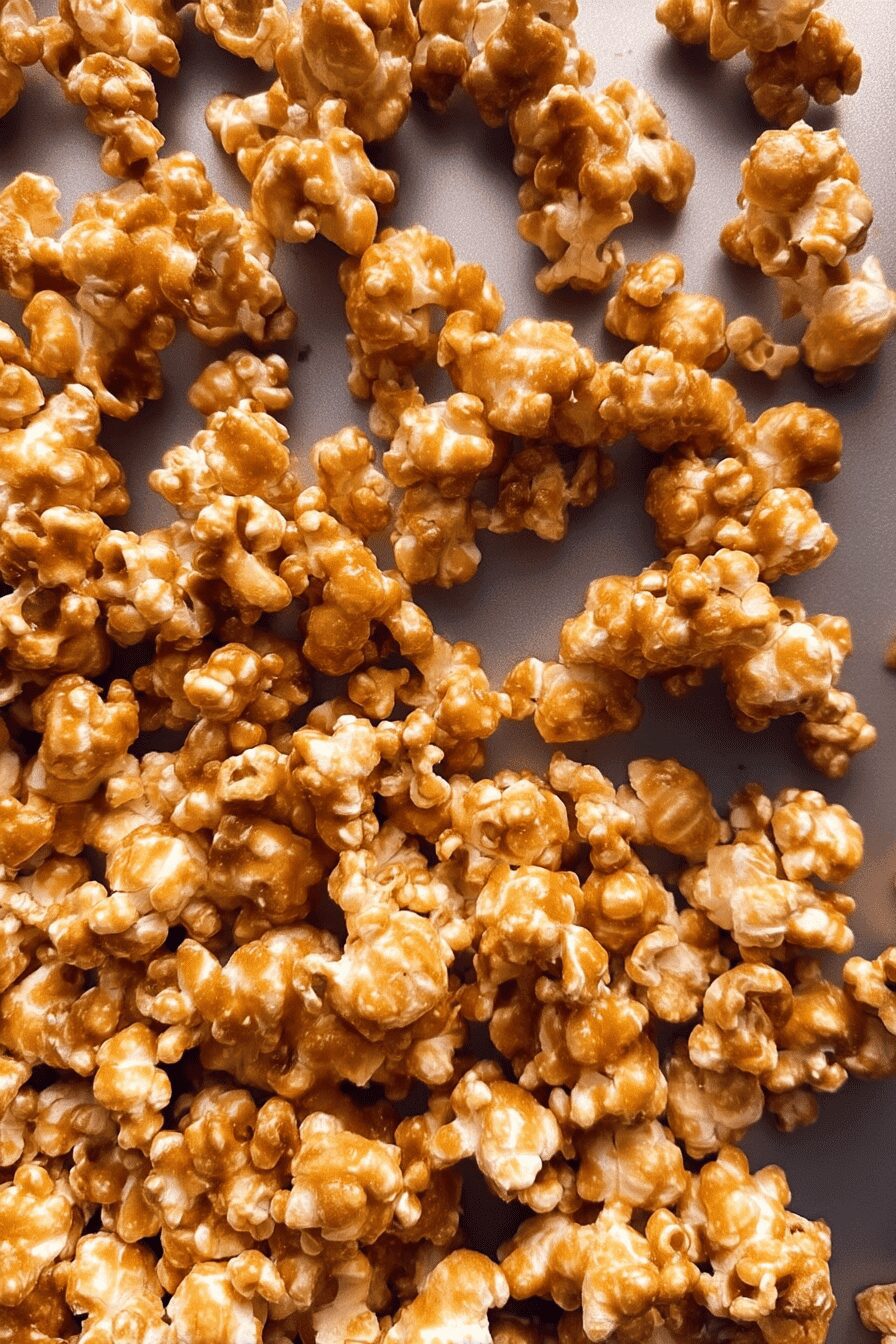 salted caramel popcorn