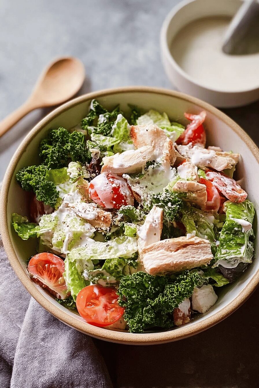 san francisco chicken salad yoghurt ranch dressing