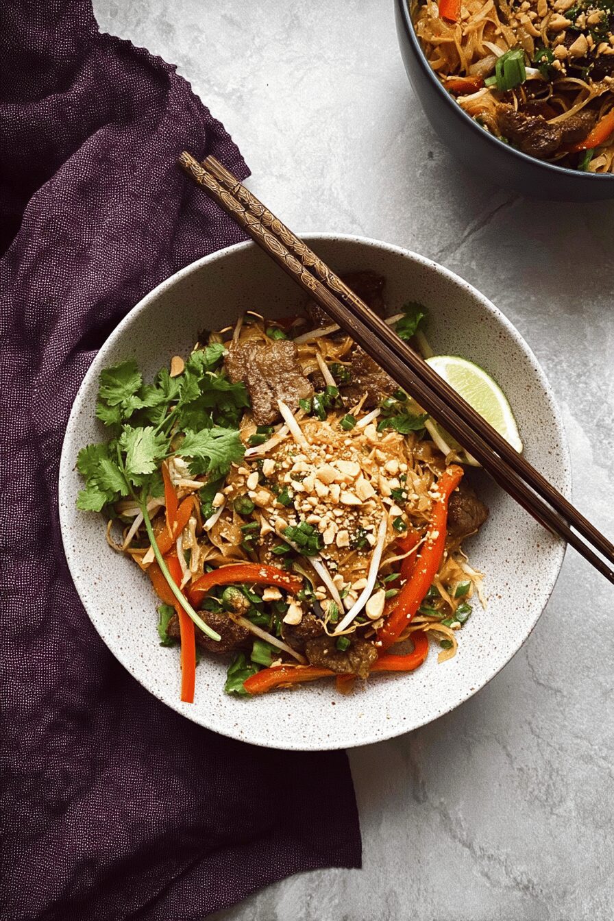 satay peanut stir fry