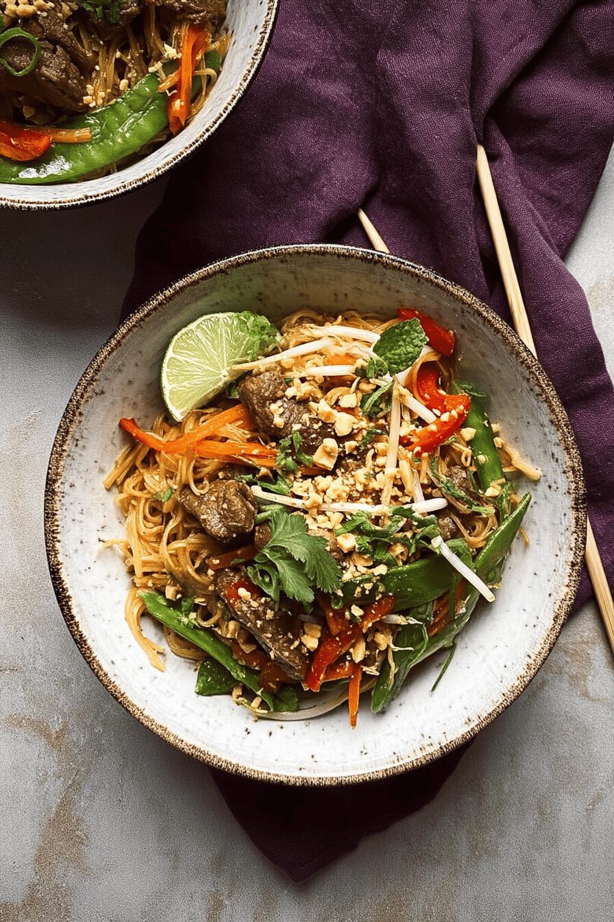 satay peanut stir fry