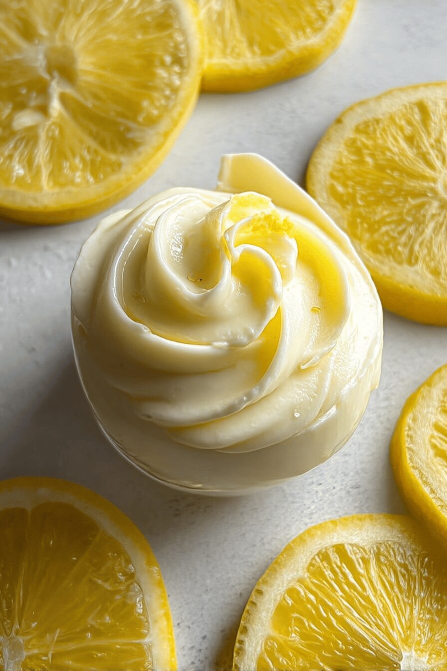 silky lemon cream treat