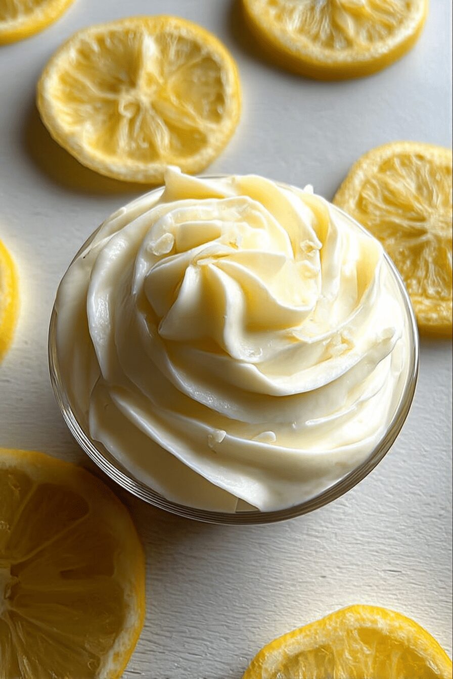 silky lemon cream treat