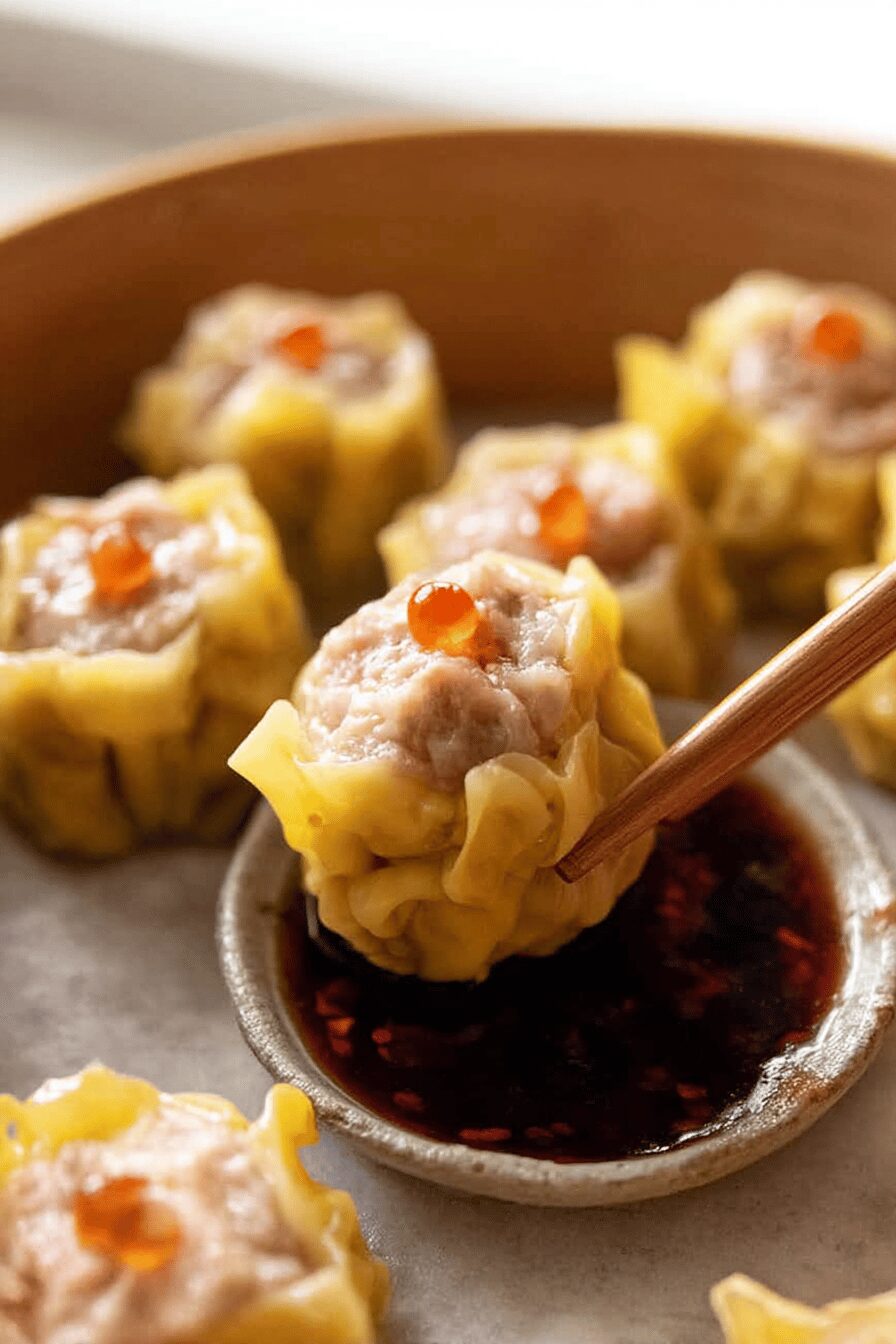 siu mai shumai steamed dumplings