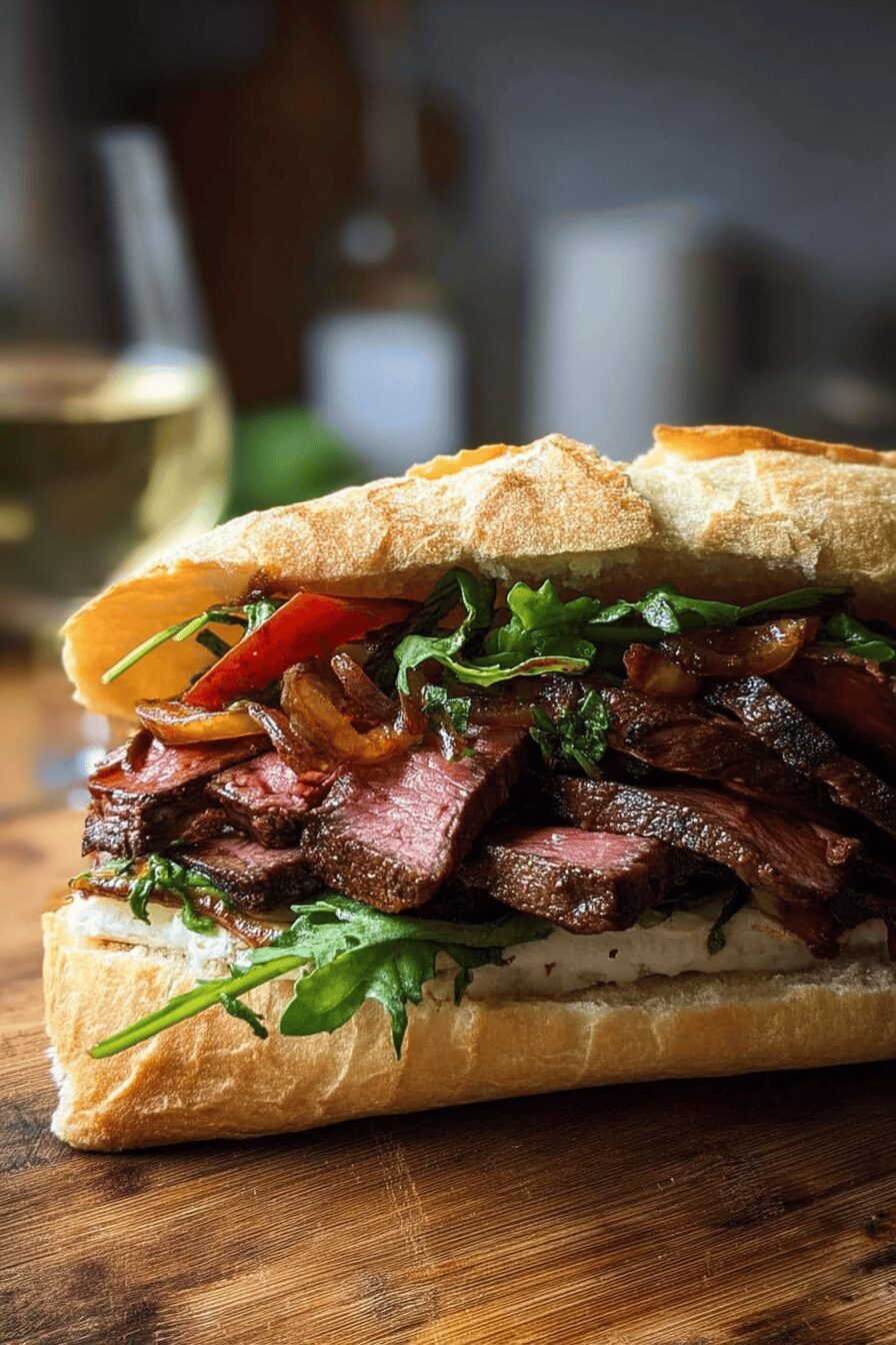 steak sandwich