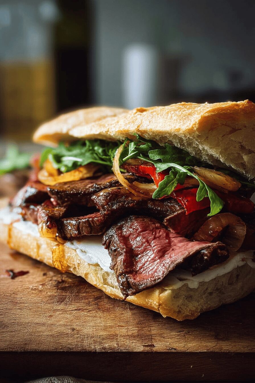 steak sandwich