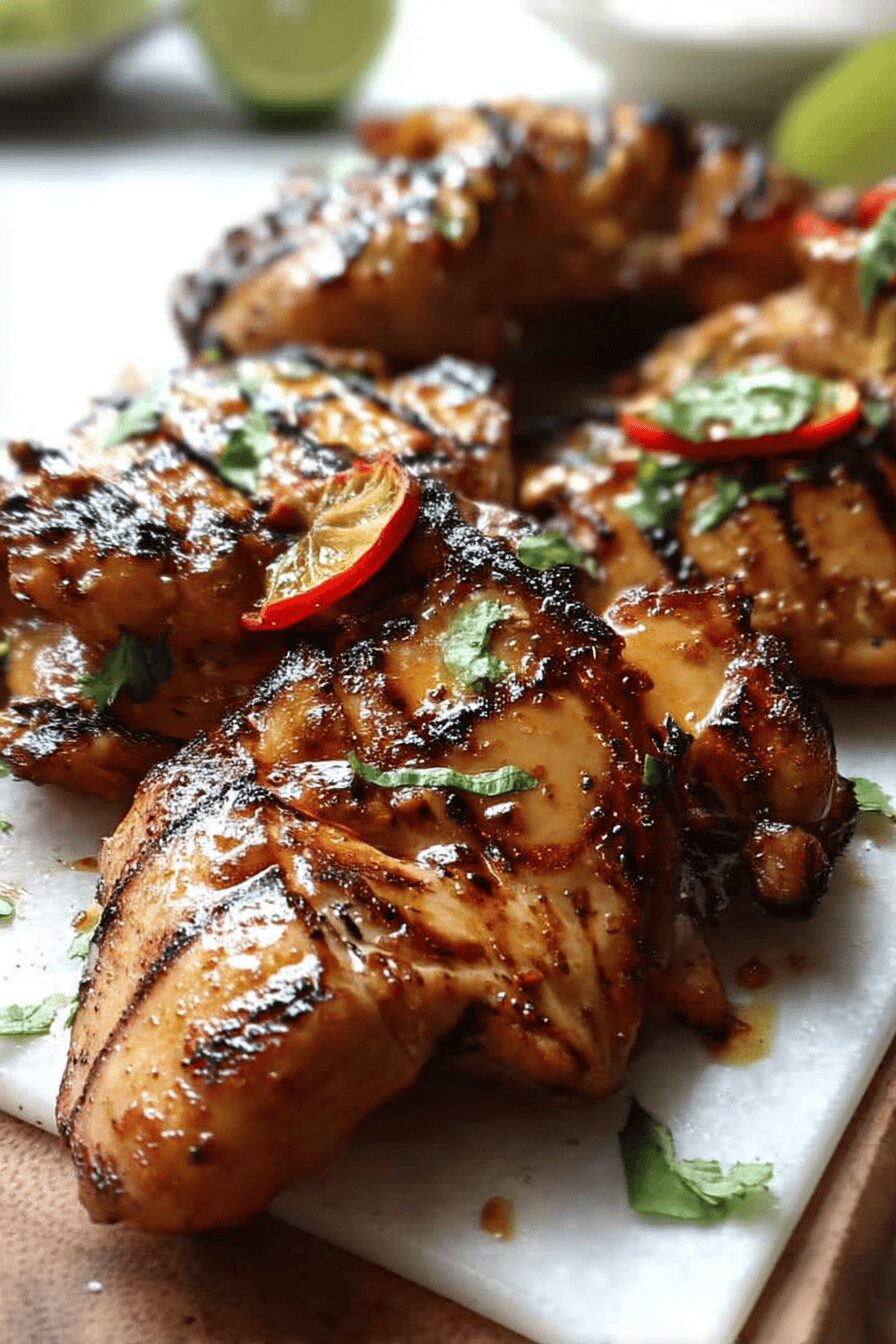 thai grilled chicken gai yang