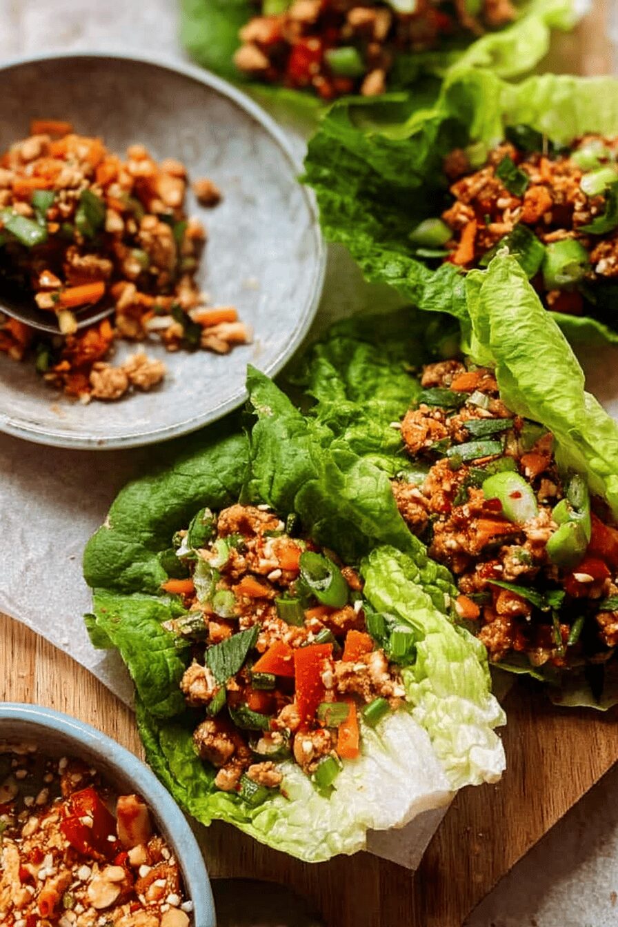 vegetarian lettuce wraps